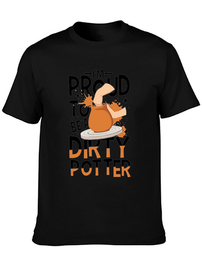 Proud Dirty Potter T-Shirt - Black