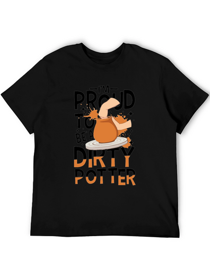 Proud Dirty Potter T-Shirt - Black