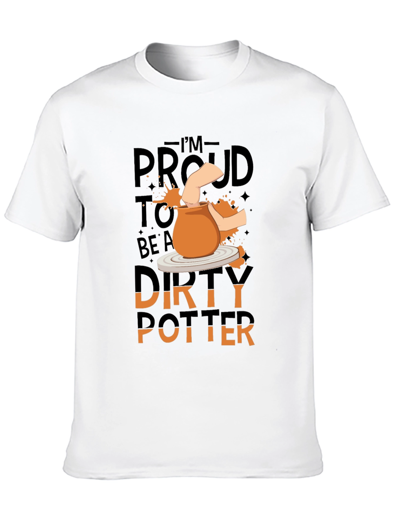 Proud Dirty Potter T-Shirt - Black