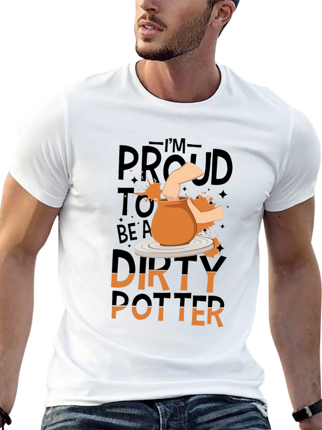 Proud Dirty Potter T-Shirt - Black