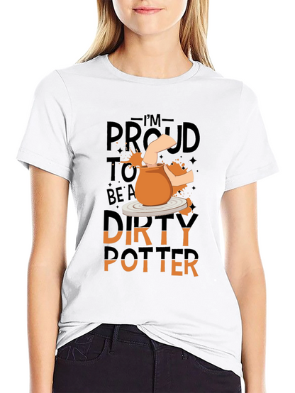 Proud Dirty Potter T-Shirt - Black
