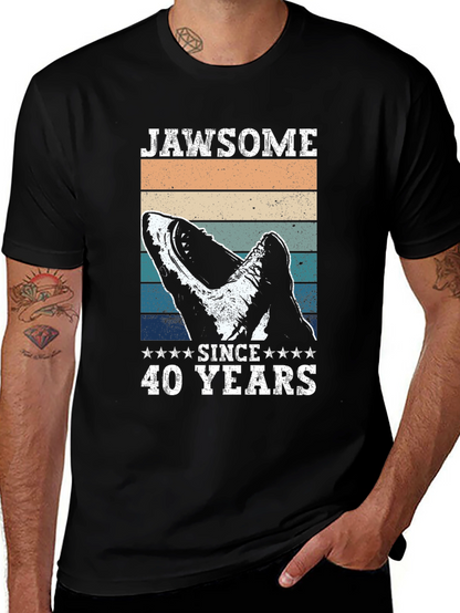 Jawsome Since 40 Years Graphic T-Shirt