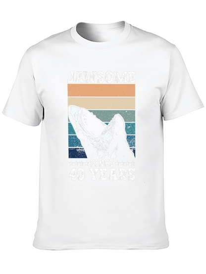 Jawsome Since 40 Years Graphic T-Shirt