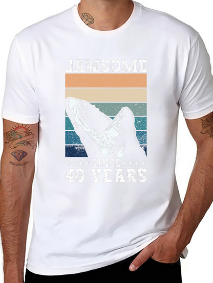 Jawsome Since 40 Years Graphic T-Shirt