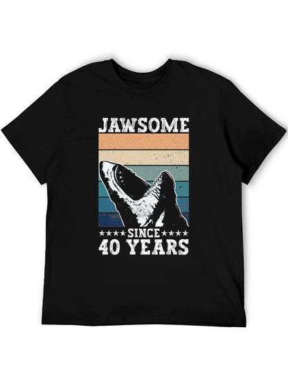 Jawsome Since 40 Years Graphic T-Shirt