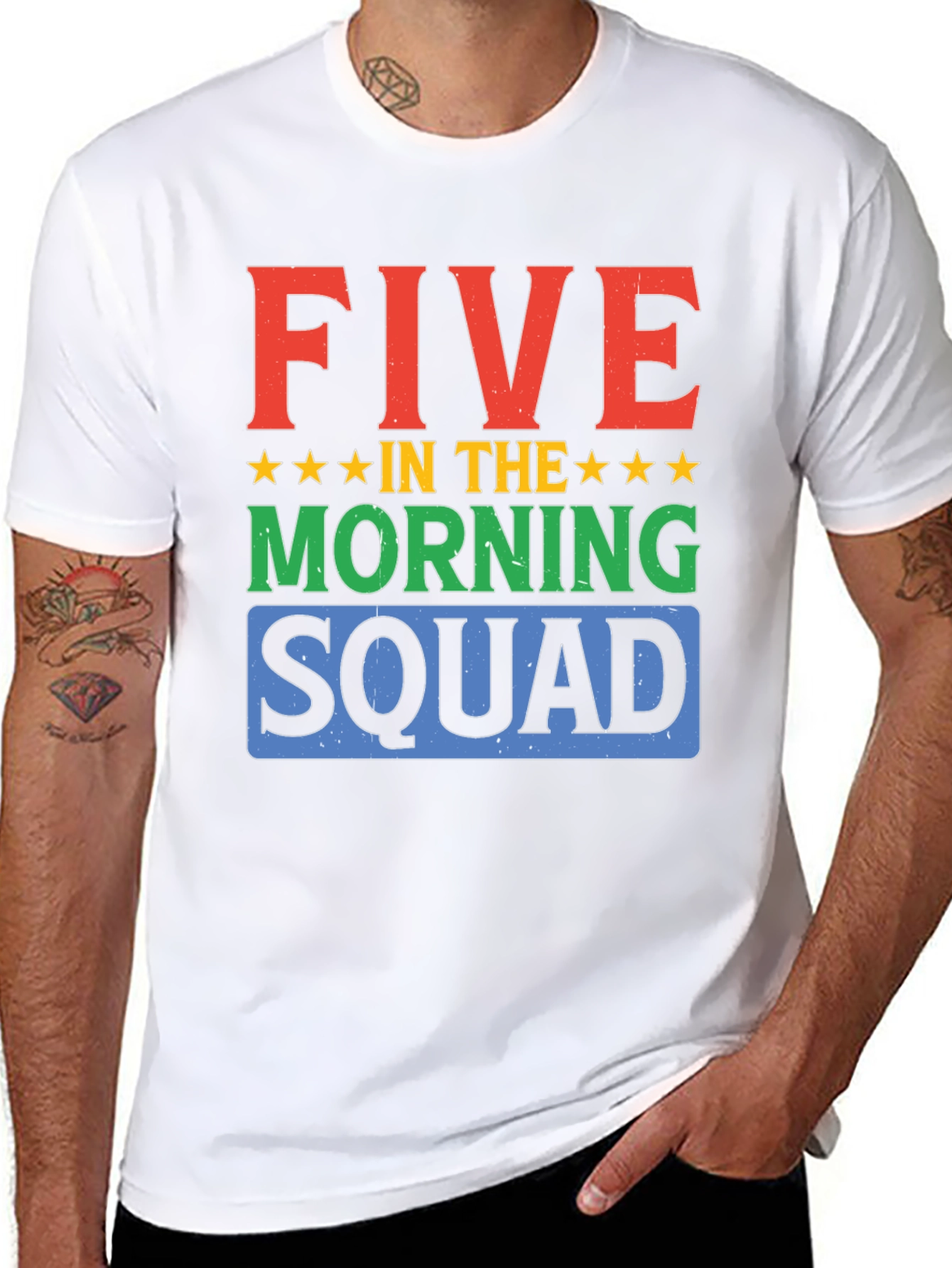 Five in the Morning Squad Graphic T-Shirt
