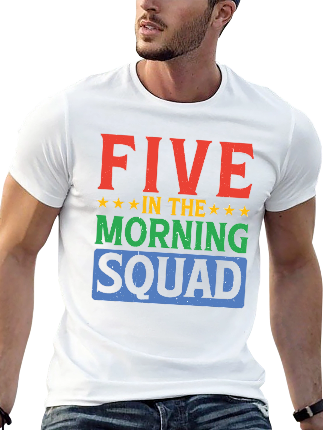 Five in the Morning Squad Graphic T-Shirt