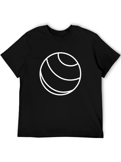 Modern Graphic Tee - Minimalist Circle Design