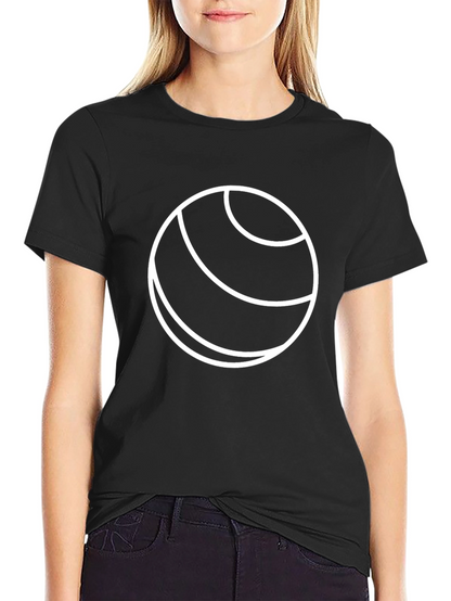 Modern Graphic Tee - Minimalist Circle Design