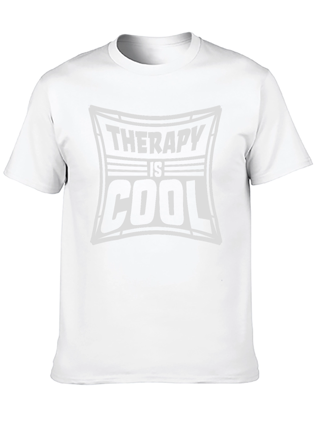 Therapy Is Cool Graphic Tee - Comfort Fit