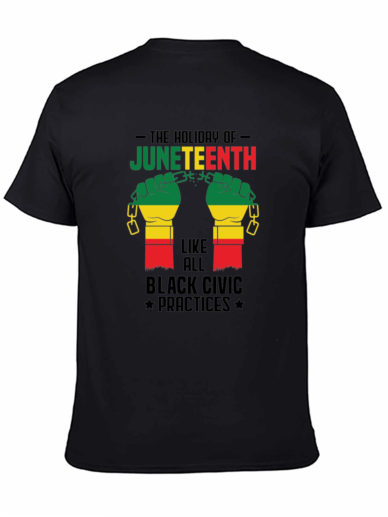 Juneteenth Holiday Graphic T-Shirt