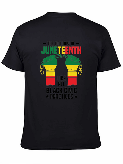 Juneteenth Holiday Graphic T-Shirt