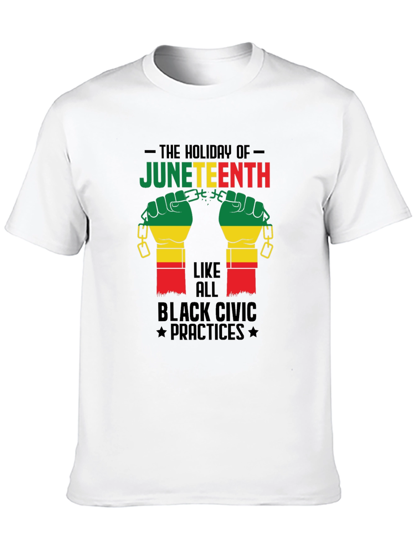 Juneteenth Holiday Graphic T-Shirt