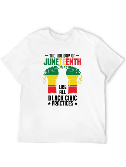 Juneteenth Holiday Graphic T-Shirt