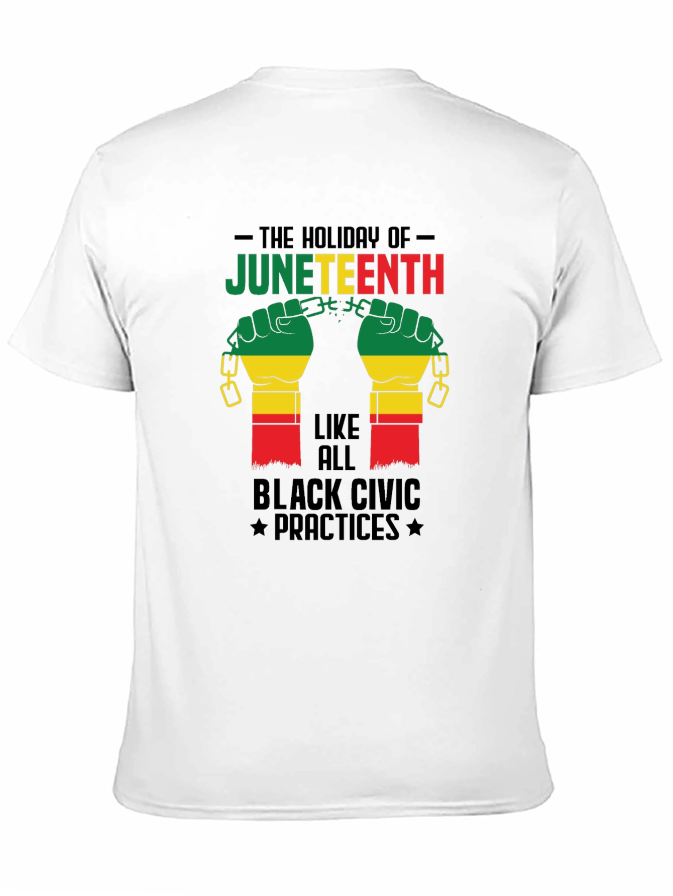 Juneteenth Holiday Graphic T-Shirt