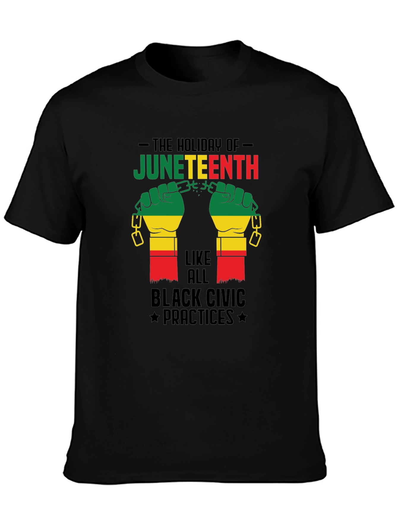 Juneteenth Holiday Graphic T-Shirt