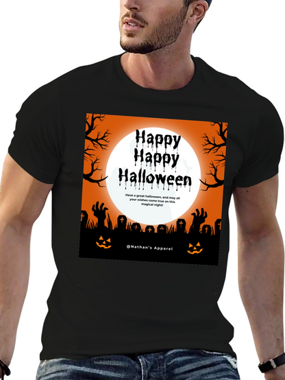 Happy Halloween T-Shirt - Spooky Season Apparel