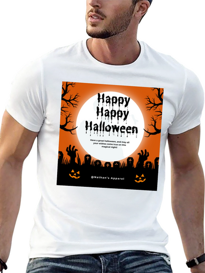 Happy Halloween T-Shirt - Spooky Season Apparel