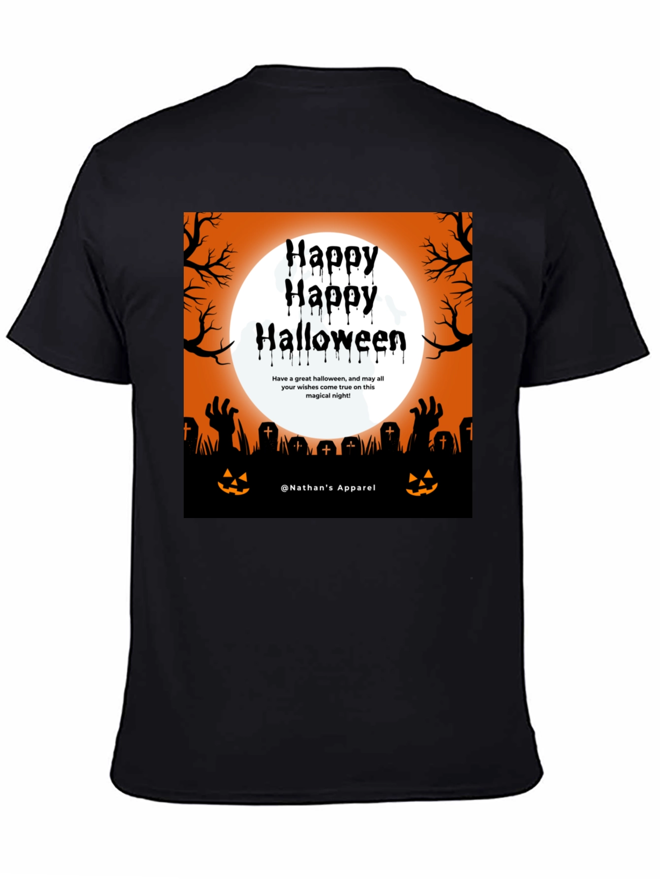 Happy Halloween T-Shirt - Spooky Season Apparel