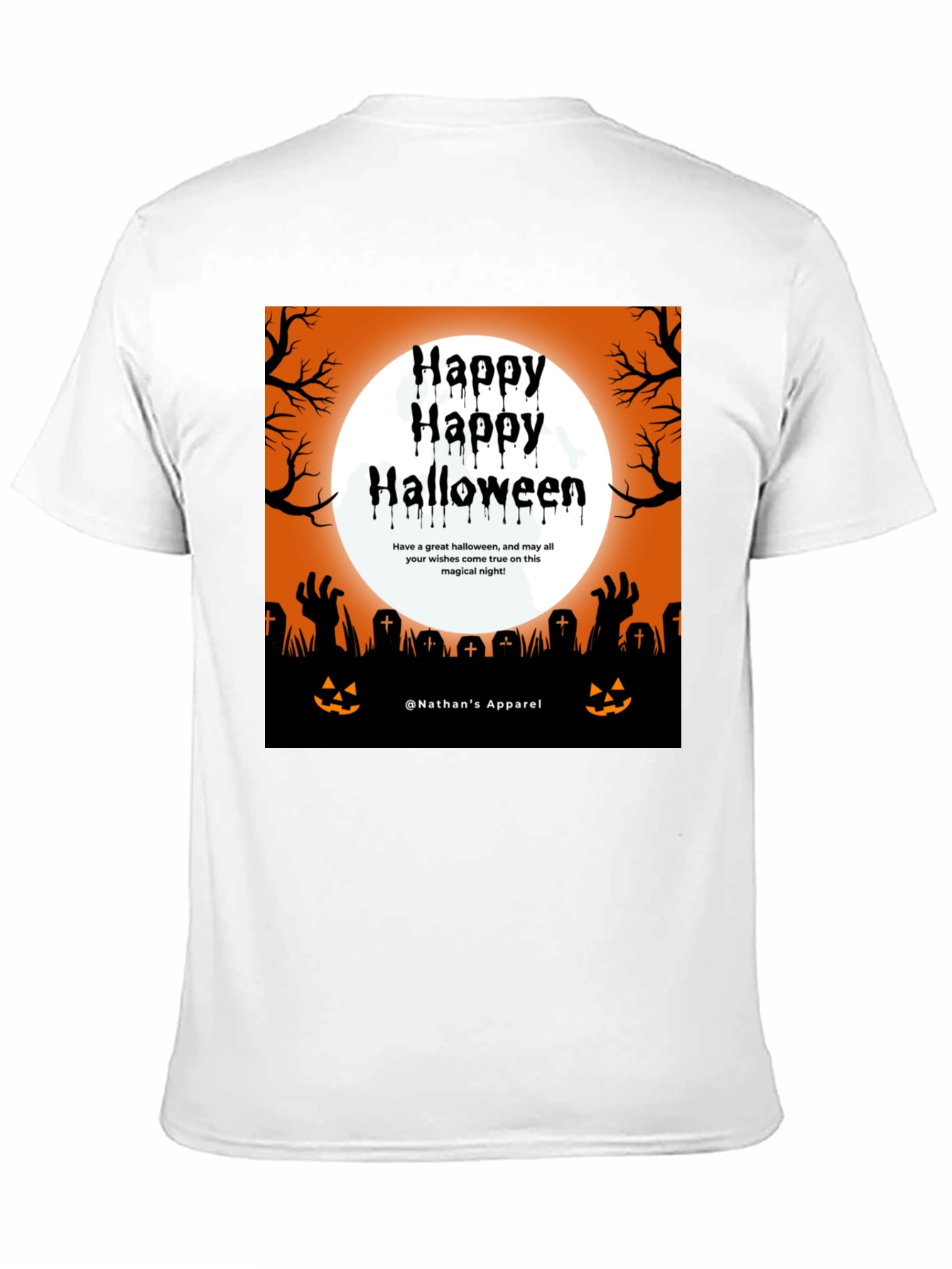 Happy Halloween T-Shirt - Spooky Season Apparel