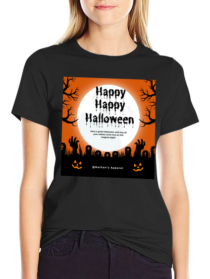 Happy Halloween T-Shirt - Spooky Season Apparel
