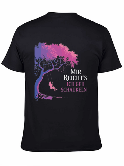 Mir Reichts Ich Geh Schaukeln Tree Swing Graphic Tee