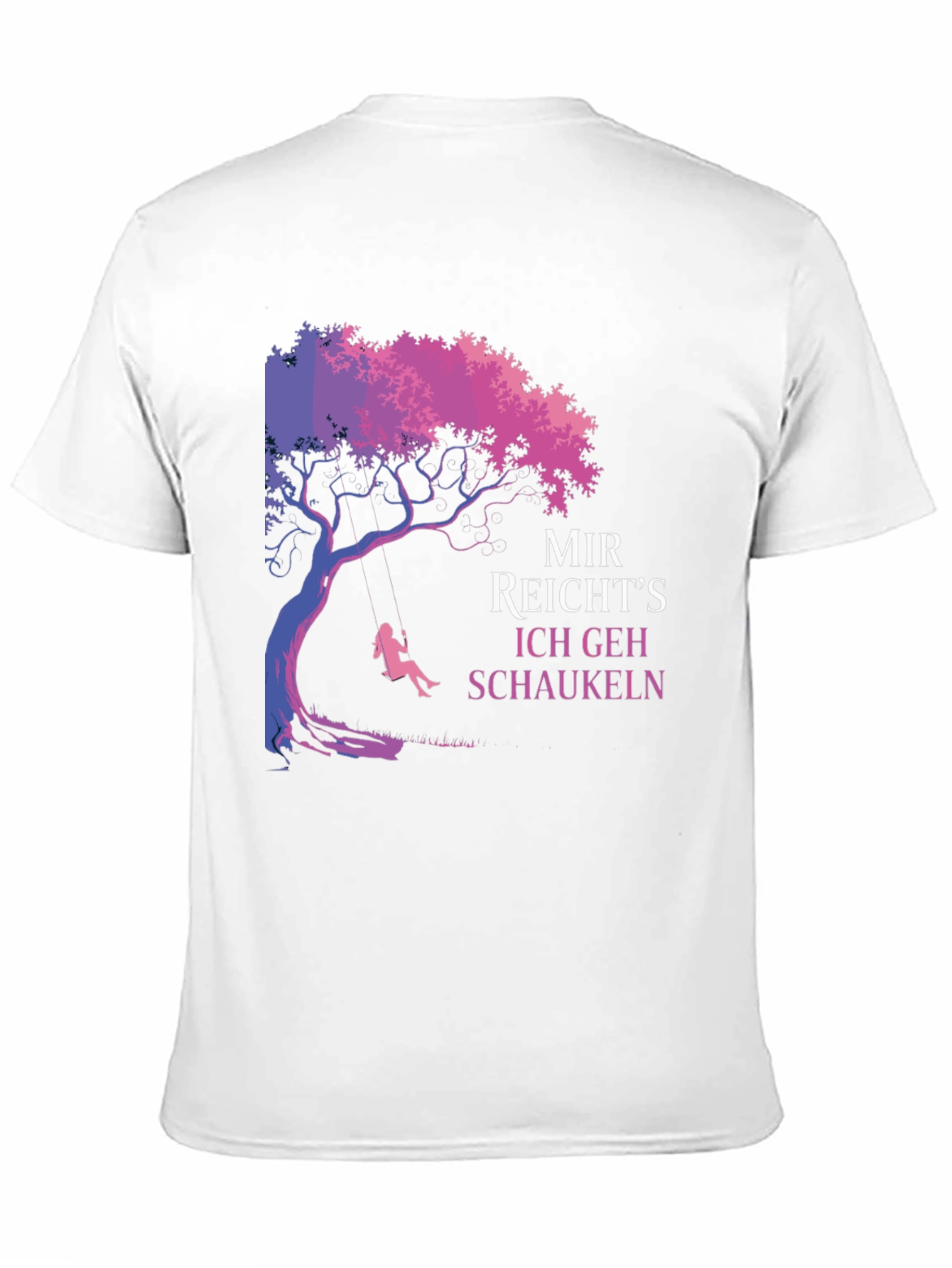 Mir Reichts Ich Geh Schaukeln Tree Swing Graphic Tee