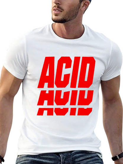 Bold ACID Graphic Tee - Black