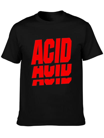 Bold ACID Graphic Tee - Black