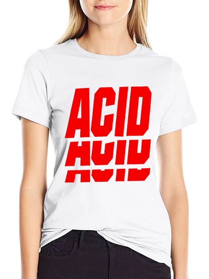 Bold ACID Graphic Tee - Black