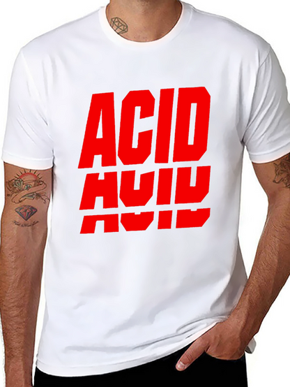 Bold ACID Graphic Tee - Black