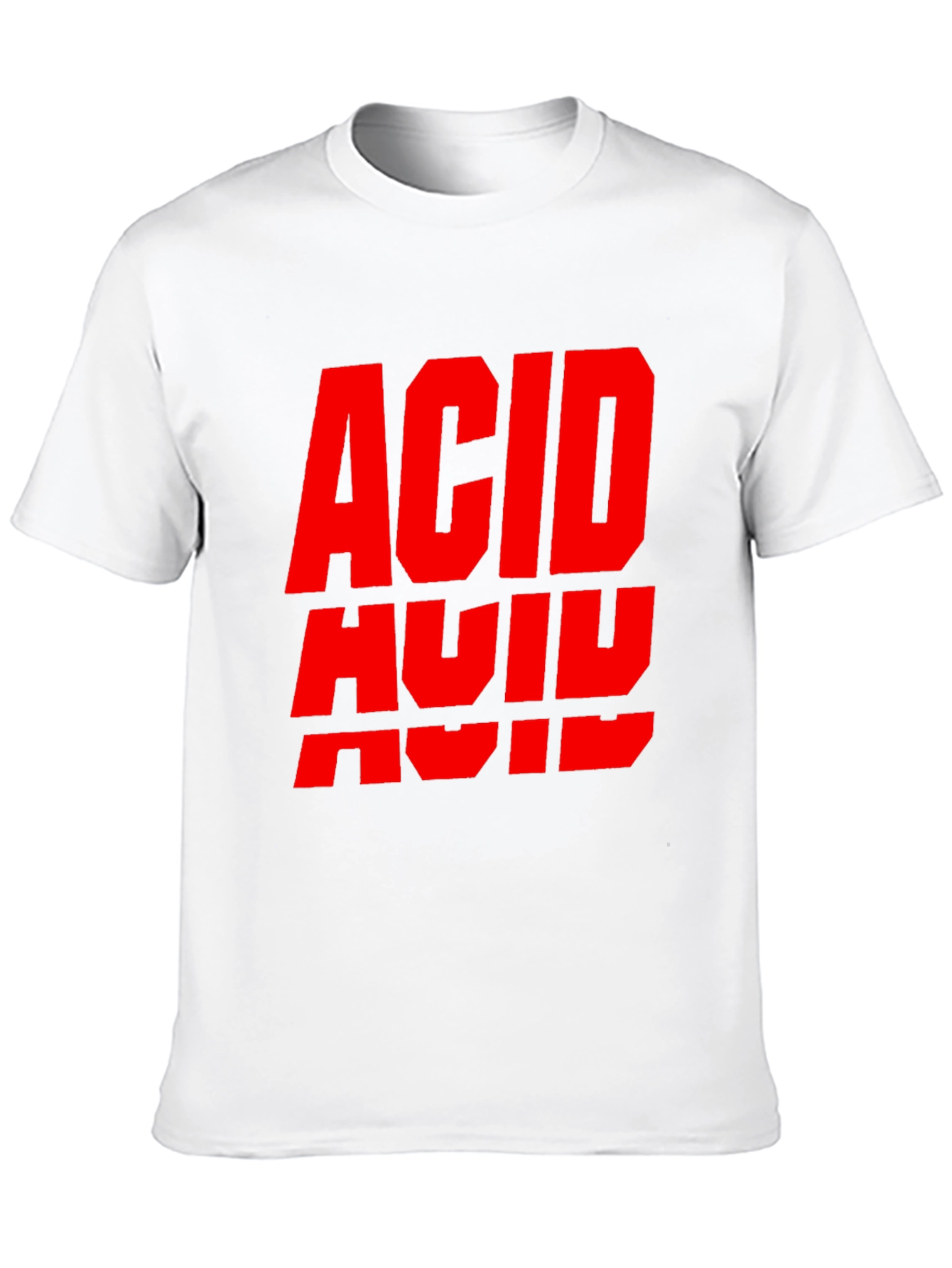 Bold ACID Graphic Tee - Black