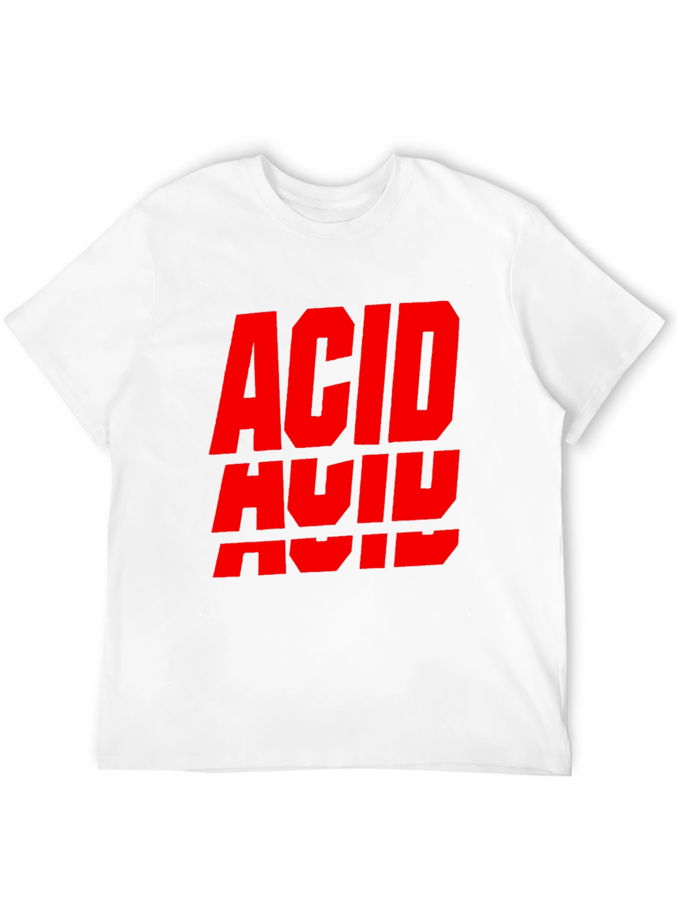 Bold ACID Graphic Tee - Black