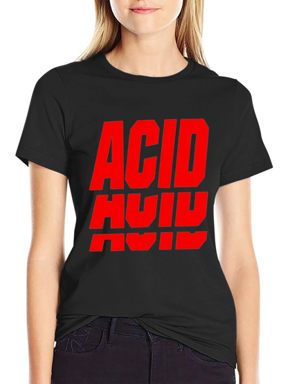 Bold ACID Graphic Tee - Black