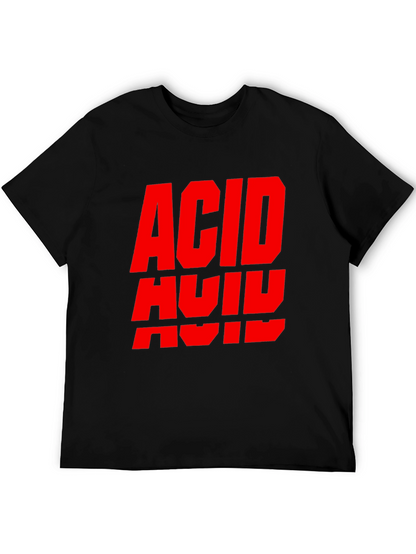 Bold ACID Graphic Tee - Black