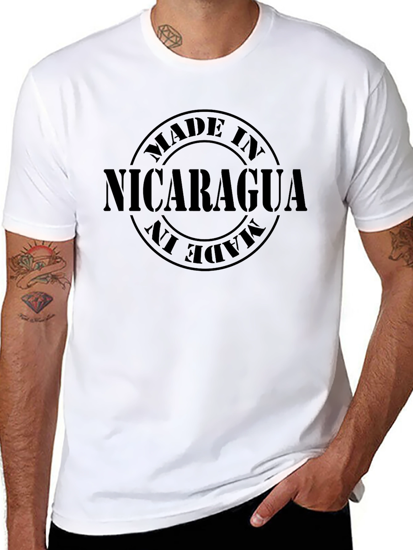 Made in Nicaragua T-Shirt - Premium Quality