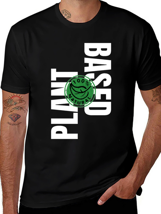 Plant Based T-Shirt Vegan Graphic Tee