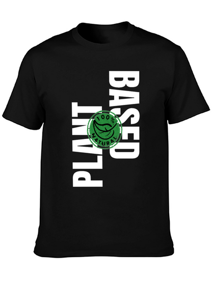 Plant Based T-Shirt Vegan Graphic Tee