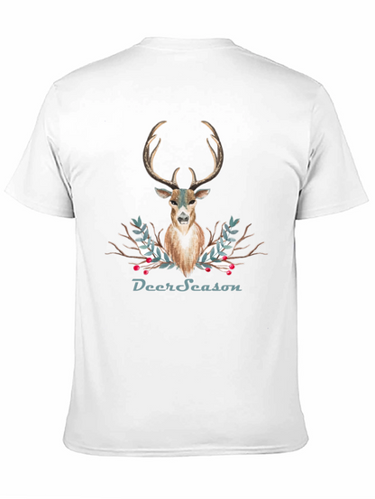 Deer Season T-Shirt - Holiday Deer Graphic Tee