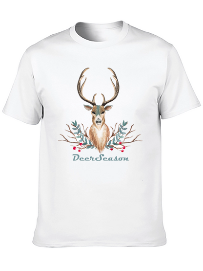 Deer Season T-Shirt - Holiday Deer Graphic Tee