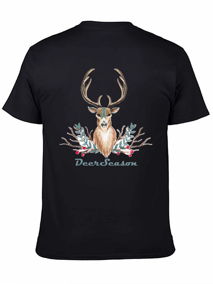 Deer Season T-Shirt - Holiday Deer Graphic Tee