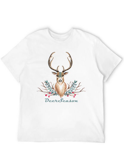 Deer Season T-Shirt - Holiday Deer Graphic Tee