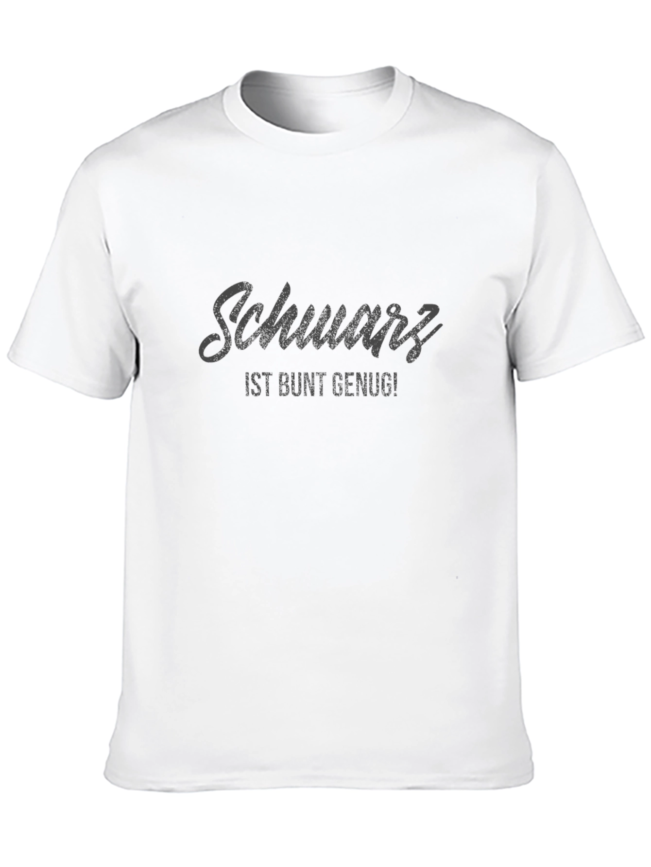 Schwarz T-Shirt - Funny German Slogan Tee