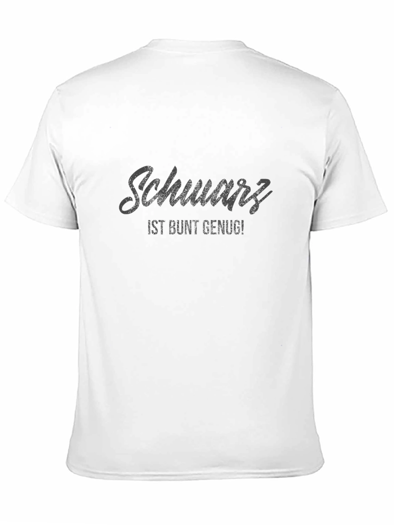 Schwarz T-Shirt - Funny German Slogan Tee