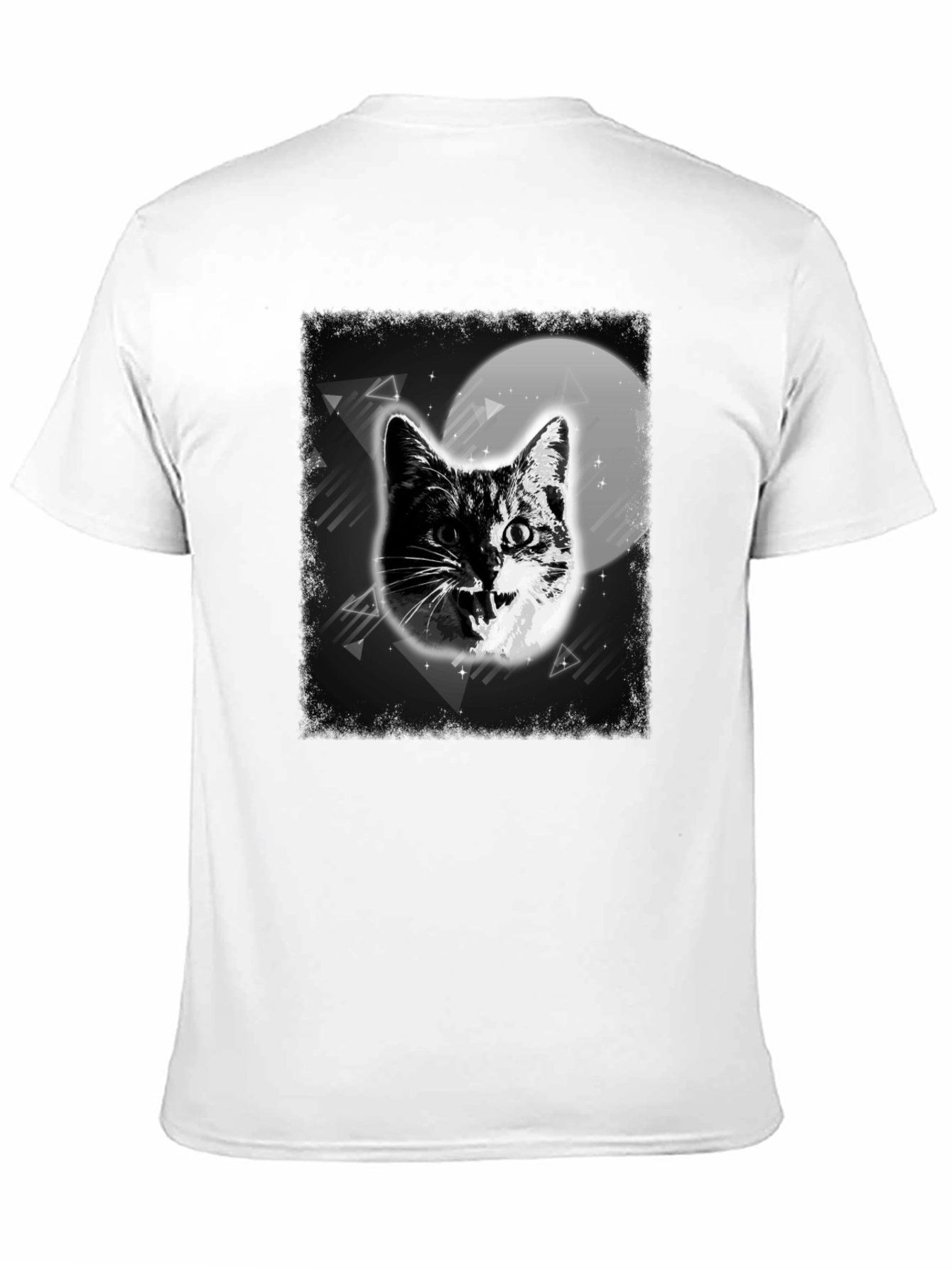 Cat in Space Graphic T-Shirt