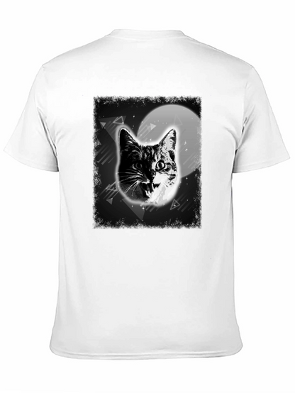 Cat in Space Graphic T-Shirt