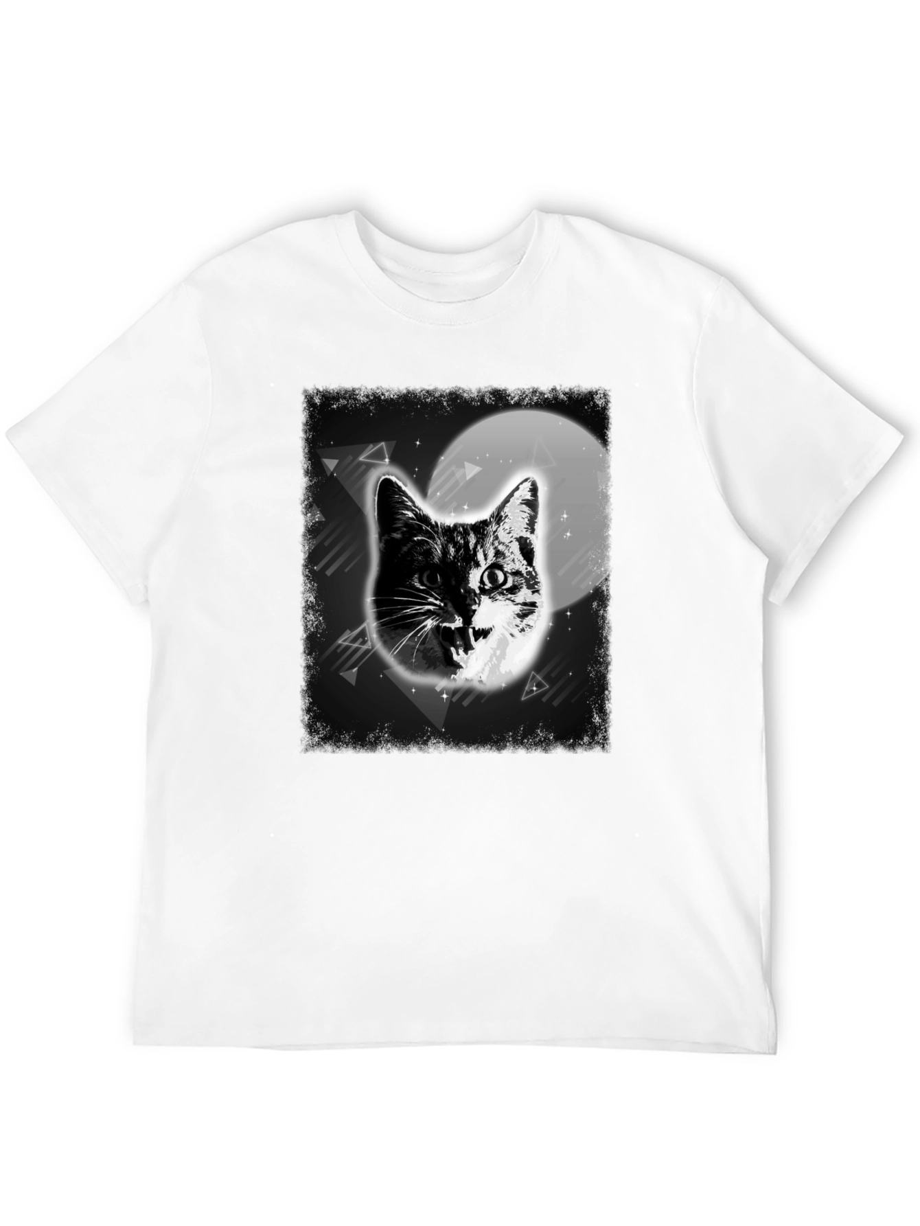 Cat in Space Graphic T-Shirt
