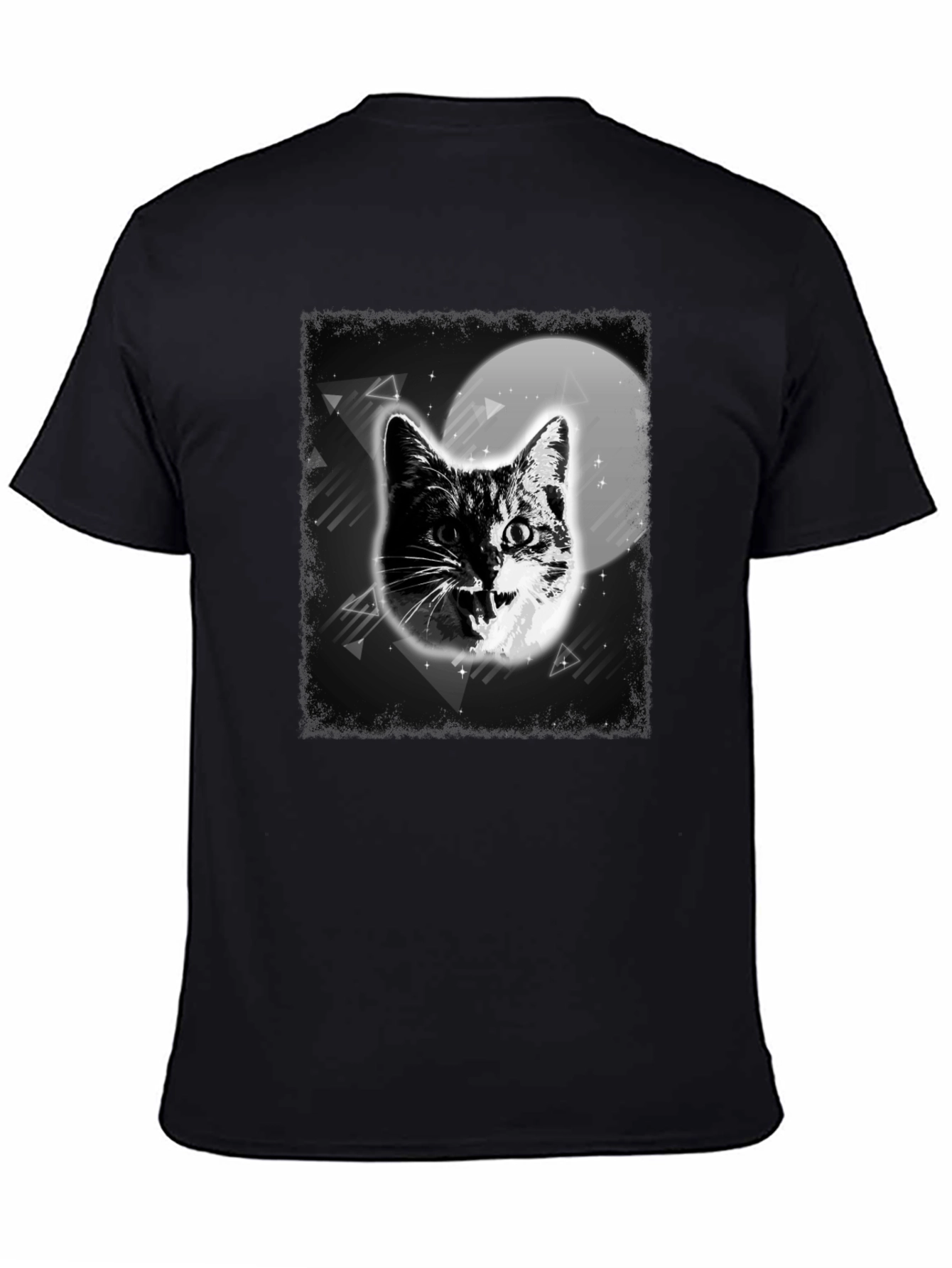 Cat in Space Graphic T-Shirt
