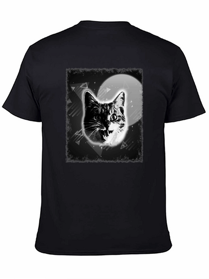 Cat in Space Graphic T-Shirt