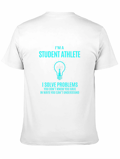 Student Athlete Problem Solver Graphic T-Shirt